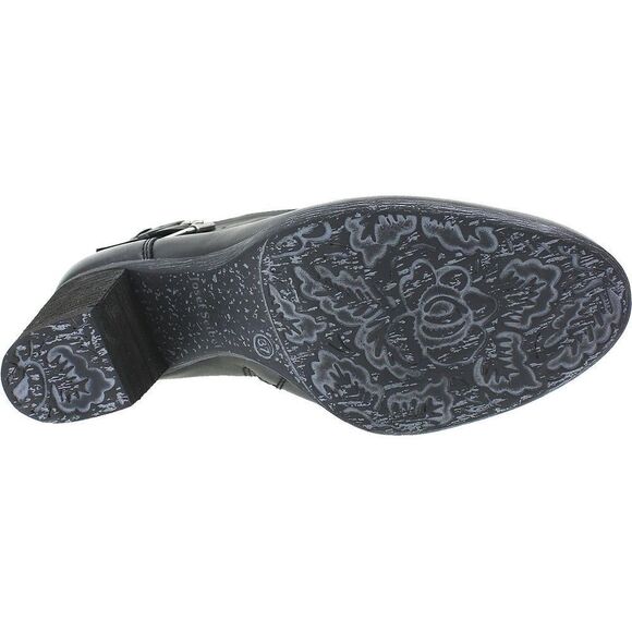 Joseph Siebel 2.5" heel black leather booties. Size 39/ 8 in Black - Picture 4 of 5